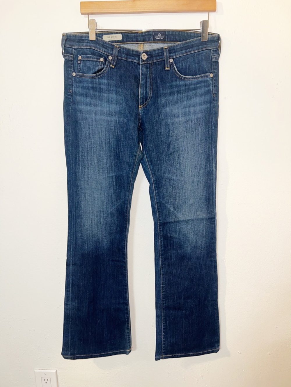 Adriano Goldschmied The Angel Dark Blue Bootcut Women’s Jeans